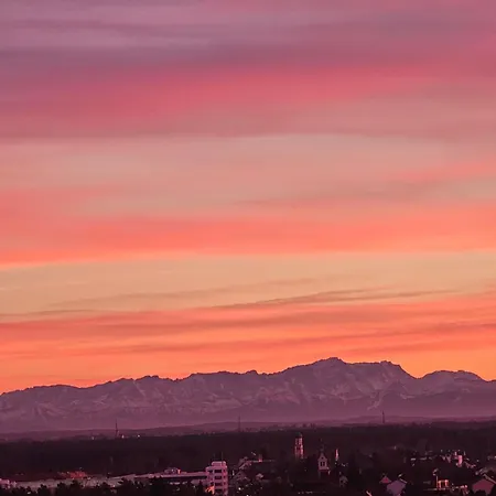 Appartement Stylische Sunset-wohnung Augsburg