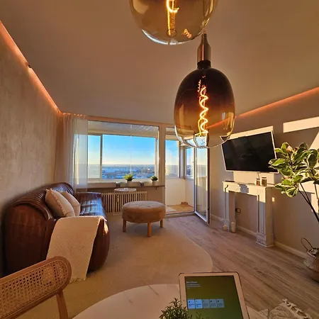 Stylische Sunset-wohnung شقة